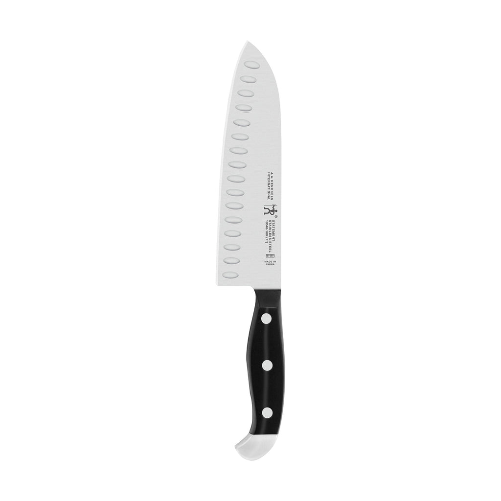 7" Hollow Edge Santoku Statement