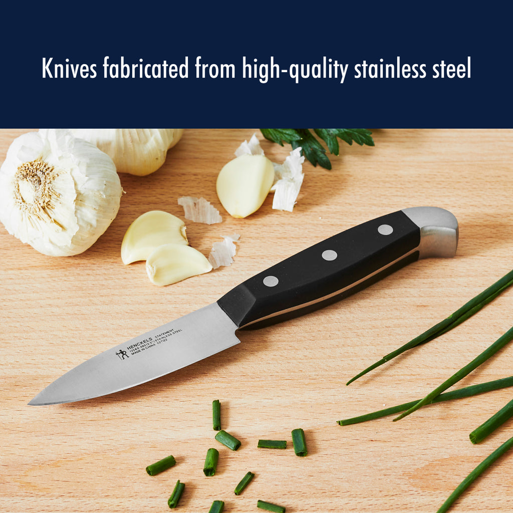 2-Piece Asian Knife Set (7" Santoku & 3" Paring) Statement