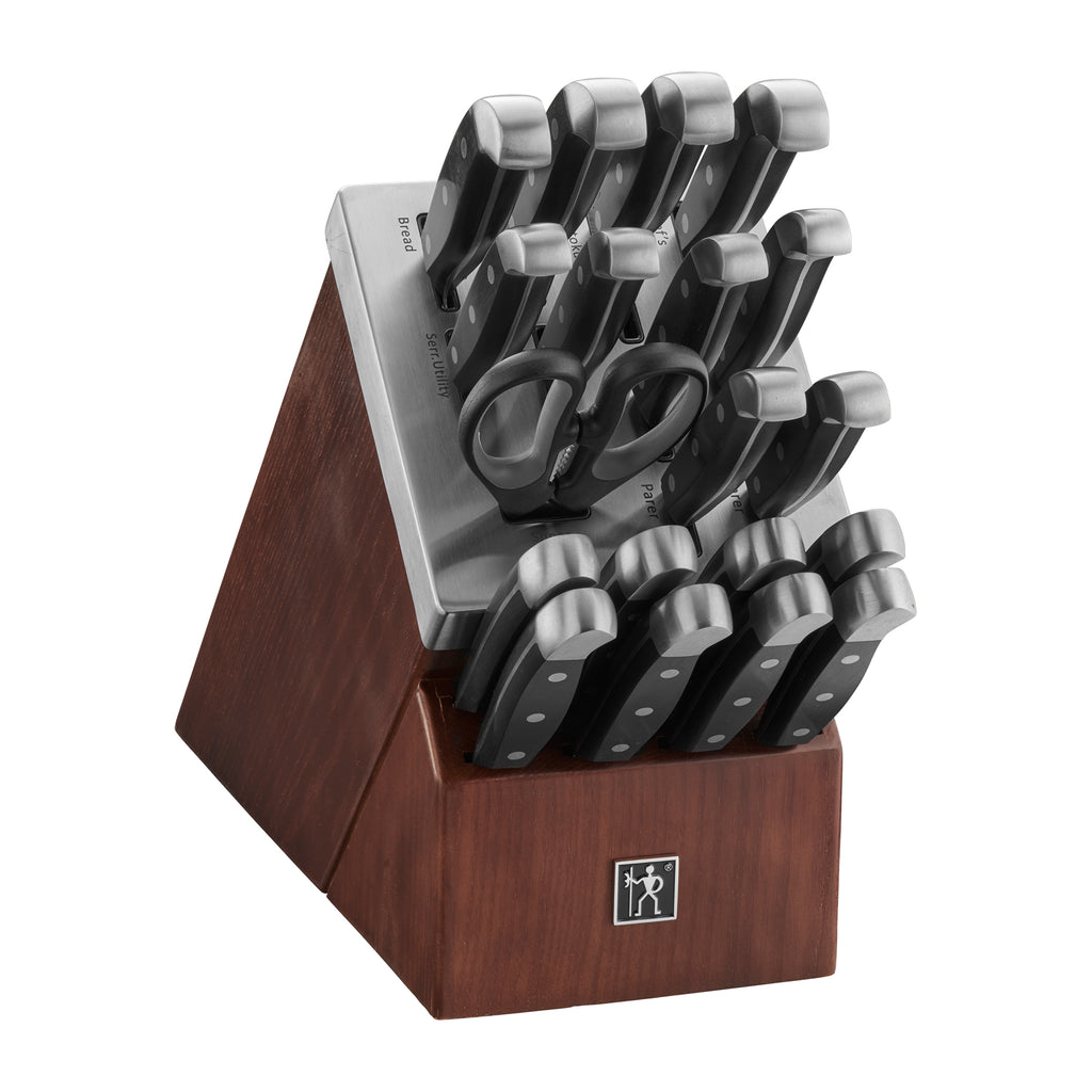 20-Piece Self-Sharpening Knife Block Set Statement