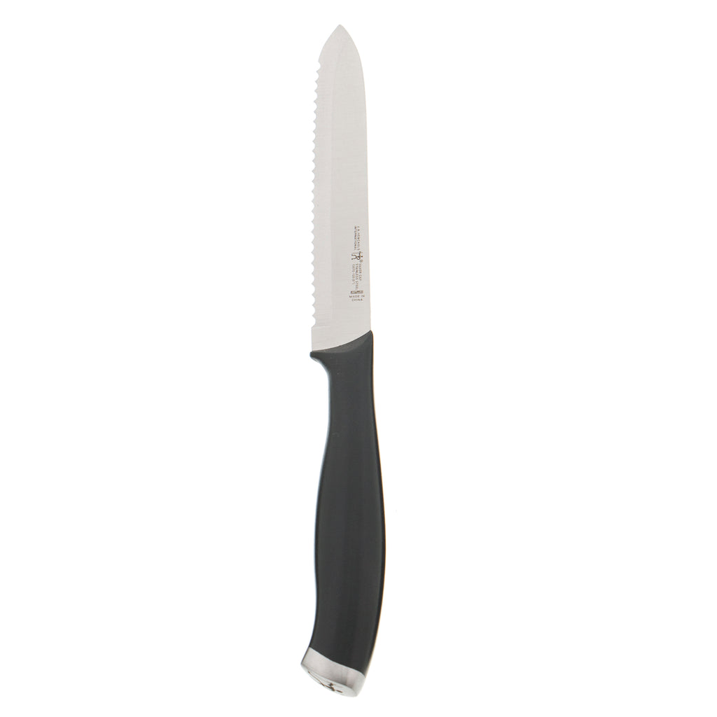 5" Serrated Utility Knife Silvercap