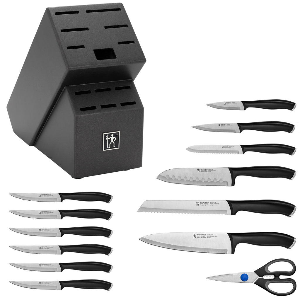 14-Piece Knife Block Set Silvercap Silvercap