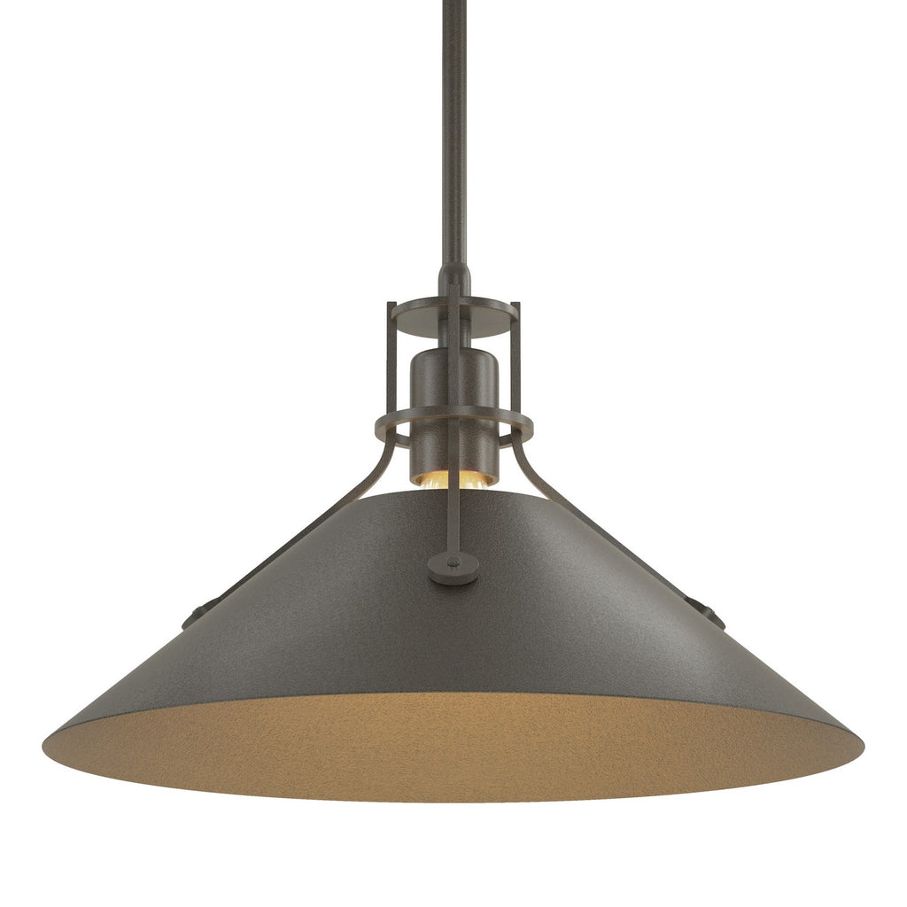 Henry Medium Steel Shade Pendant