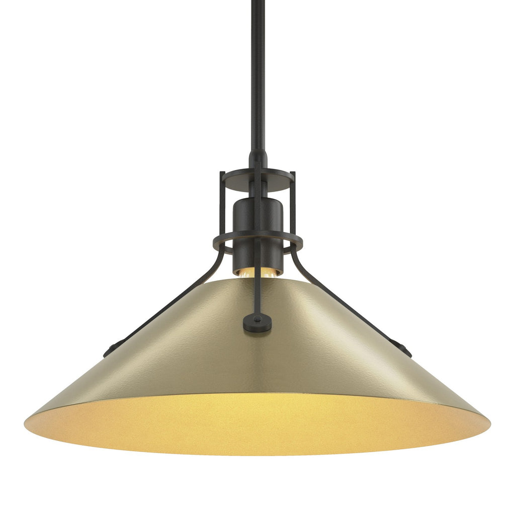 Henry Medium Steel Shade Pendant