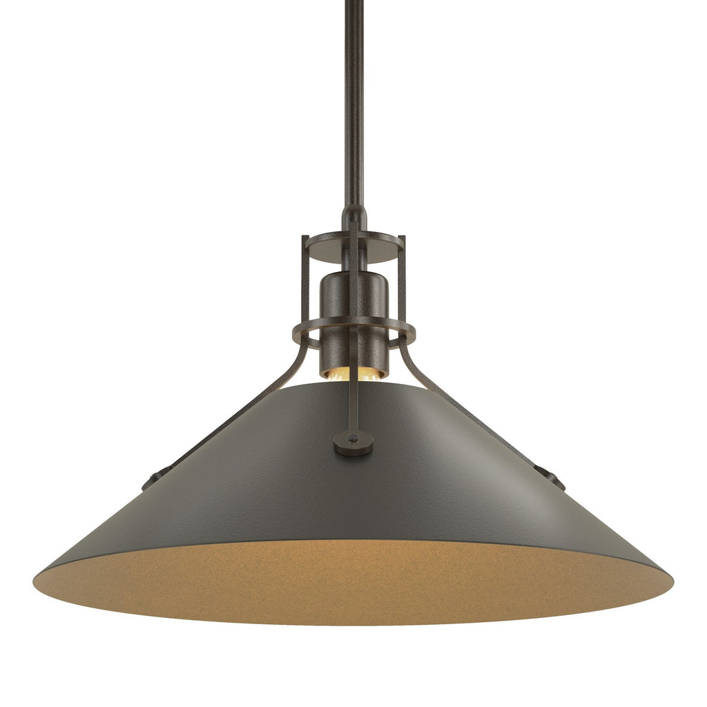 Henry Medium Steel Shade Pendant