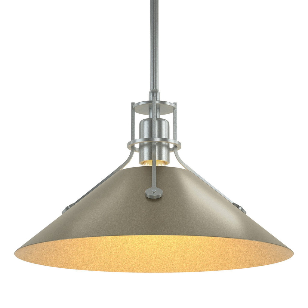 Henry Medium Steel Shade Pendant