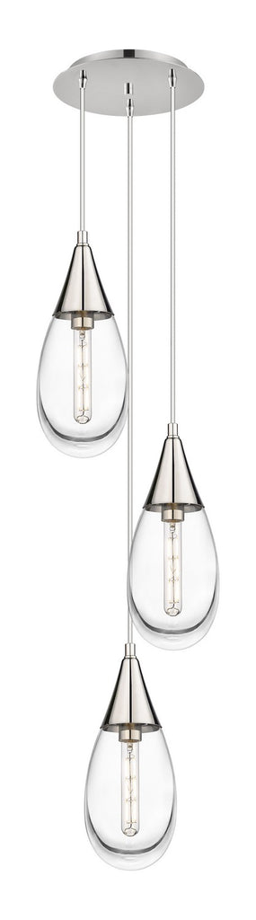 Henry Medium Steel Shade Pendant