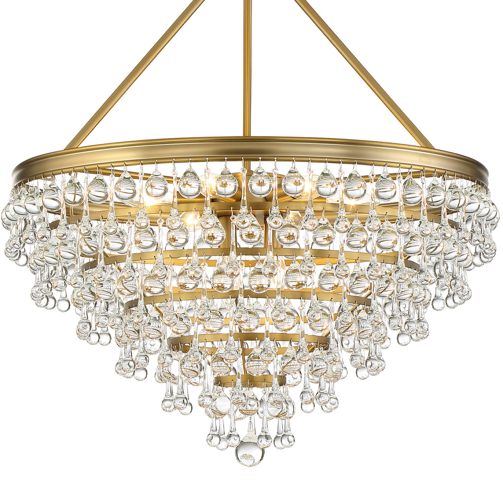 Calypso 8 Light Chandelier