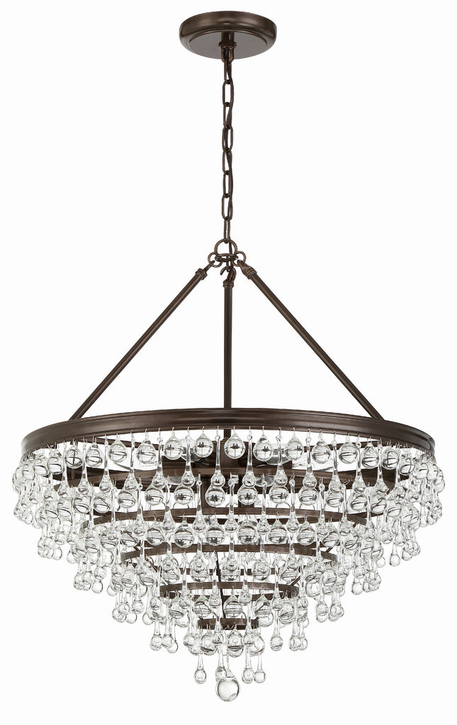 Calypso 8 Light Chandelier