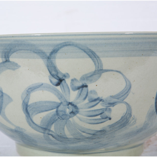 Light Blue Sea Flower Bowl