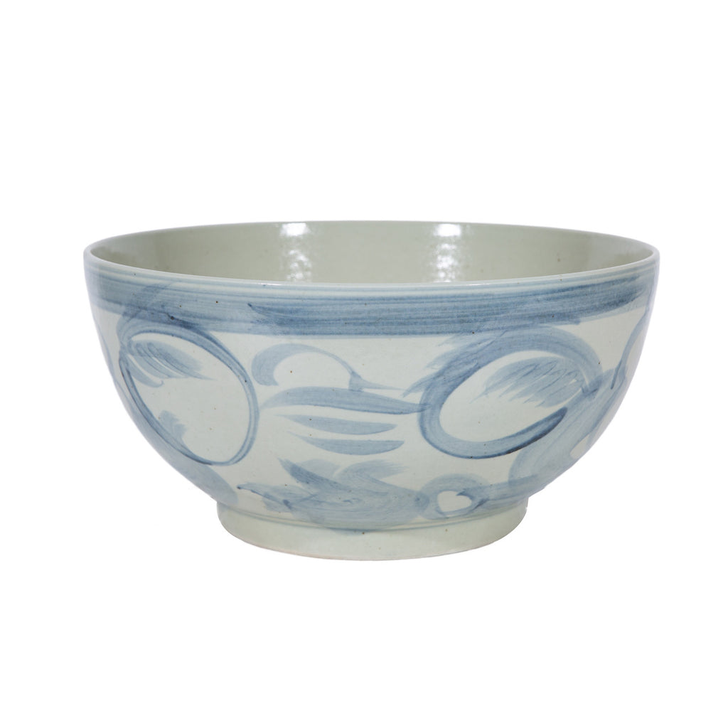 Light Blue Sea Flower Bowl