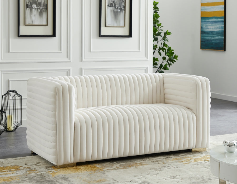 Ravish 65" Velvet Loveseat