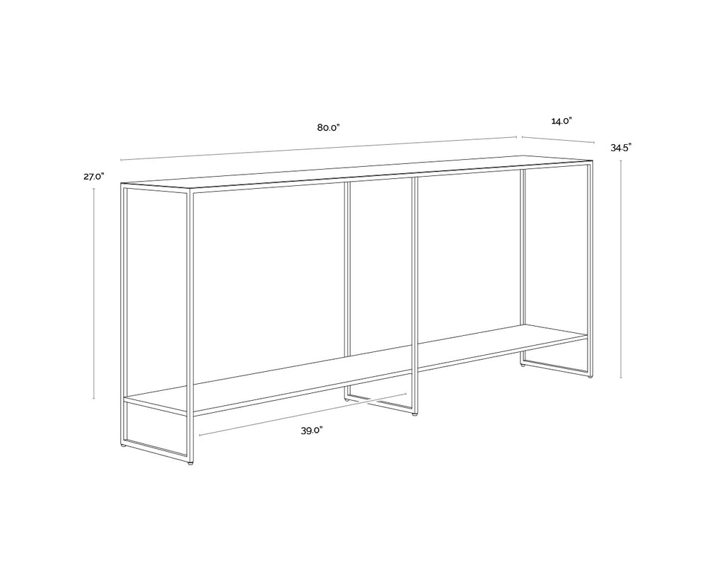 Eiffel Console Table