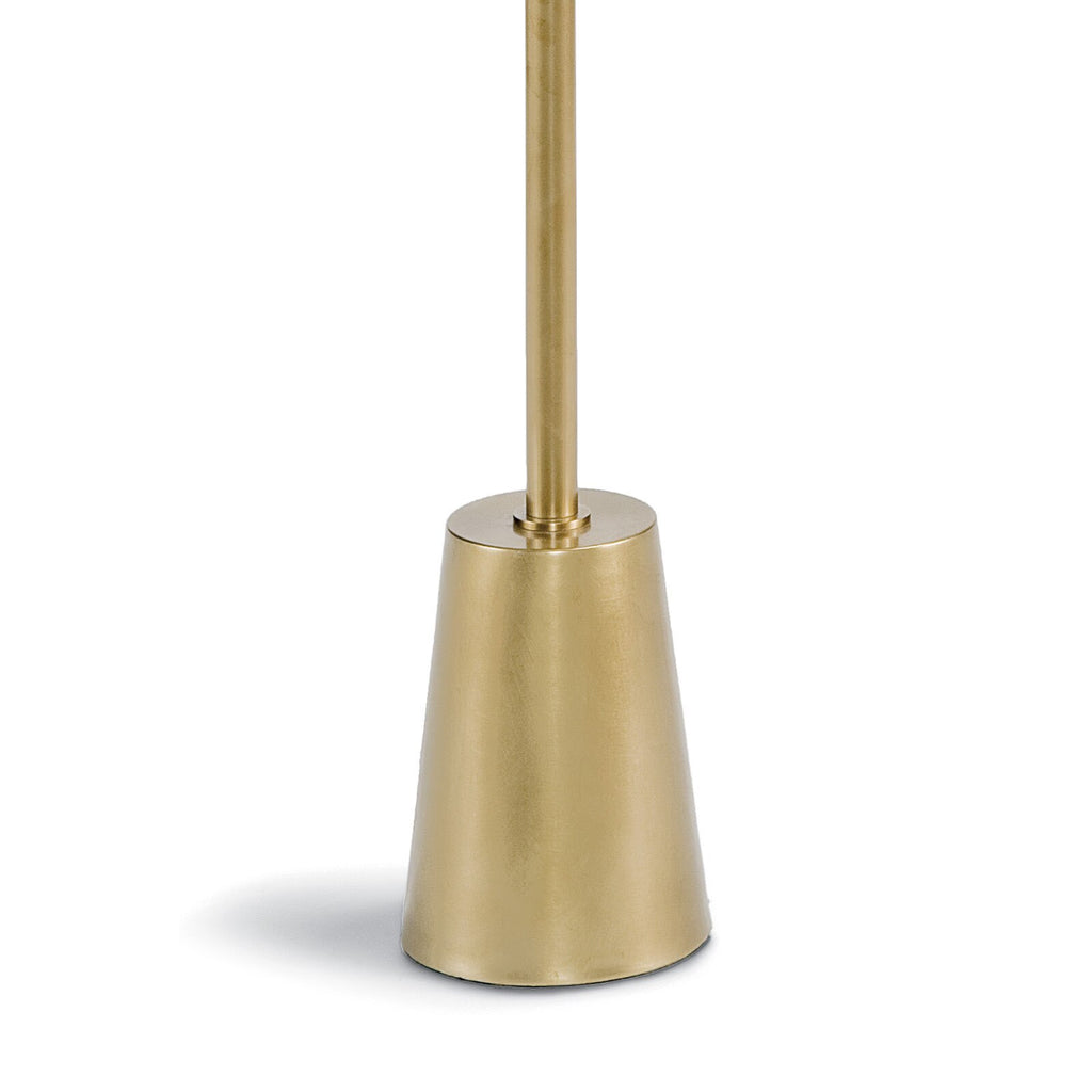 Raven Floor Lamp - Natural Brass