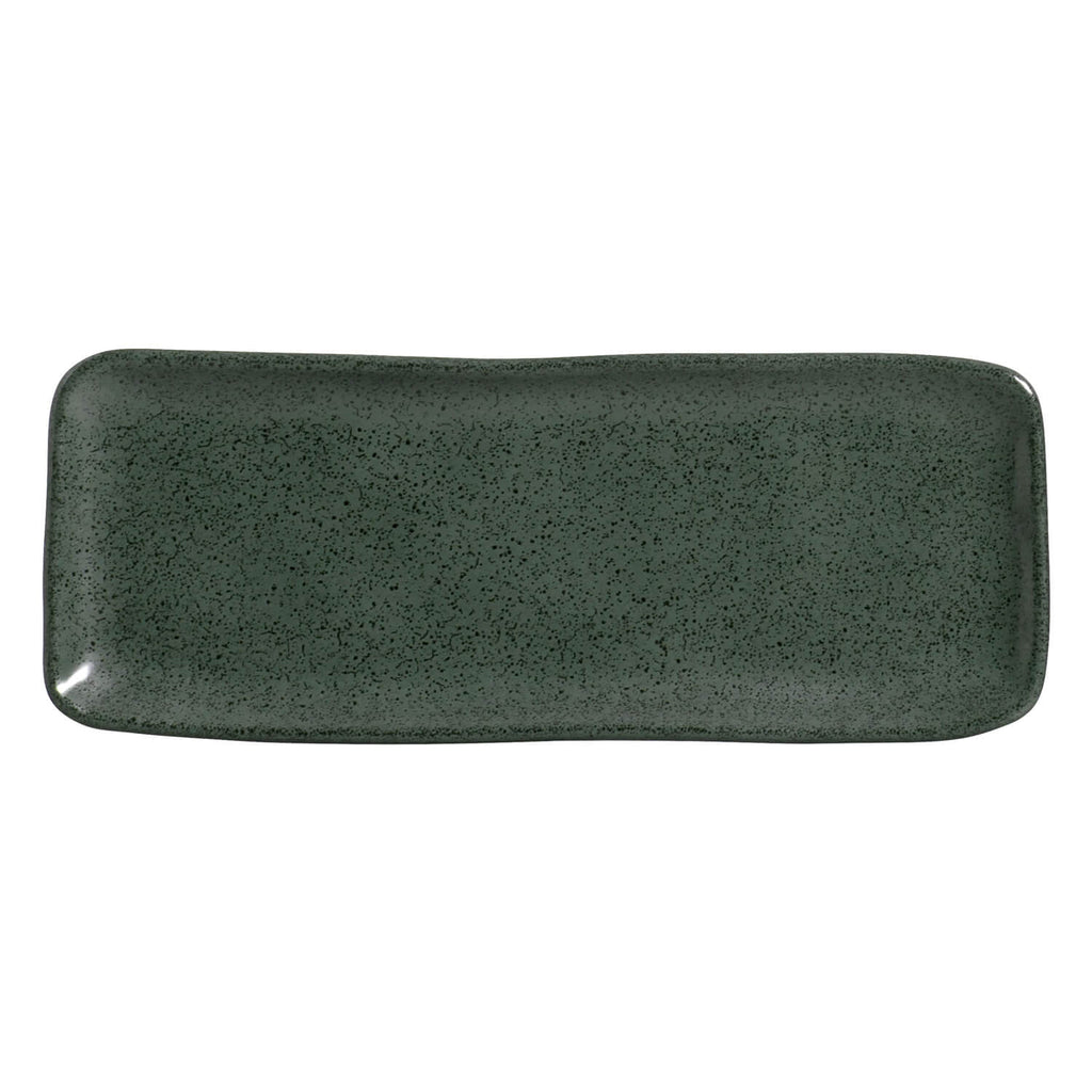 Greenery Medium Rectangular Platters, Set of 4