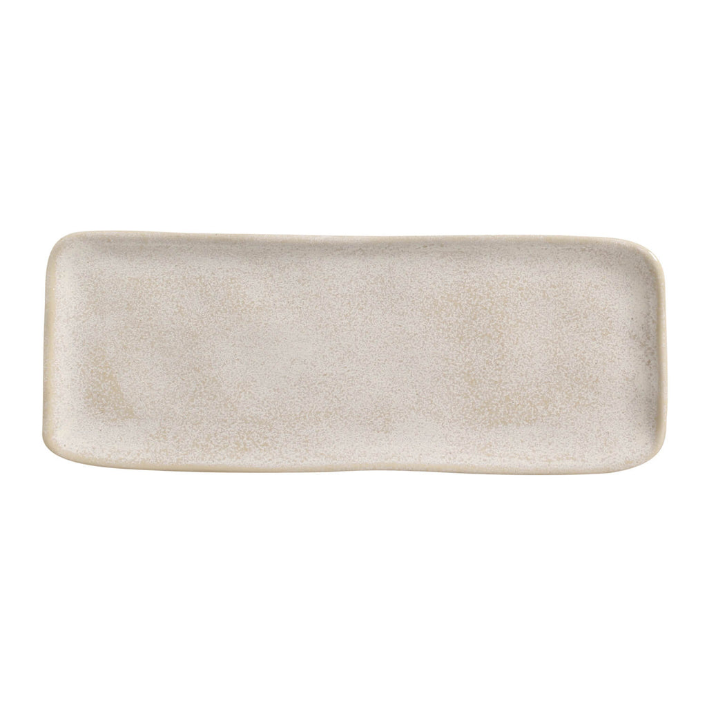 Latte Medium Rectangular Platters, Set of 4