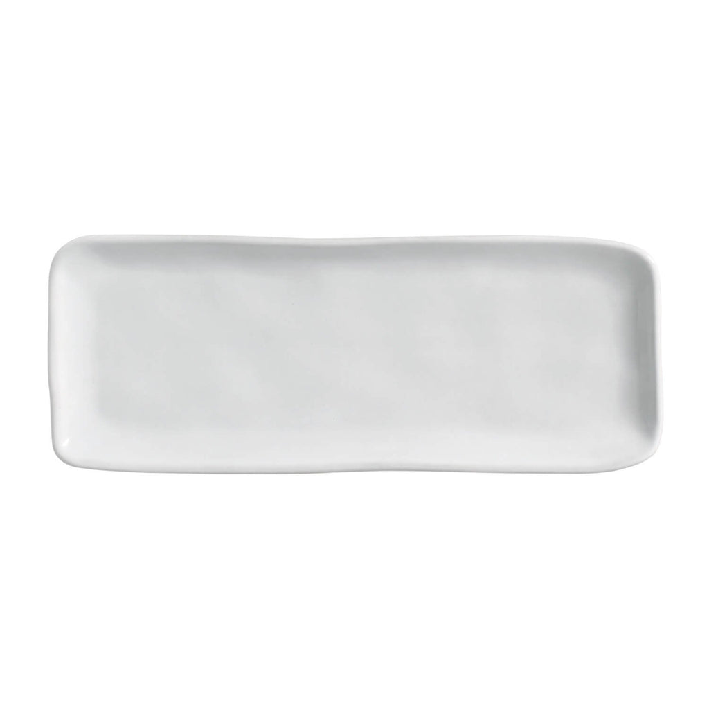 New White Medium Rectangular Platters, Set of 4