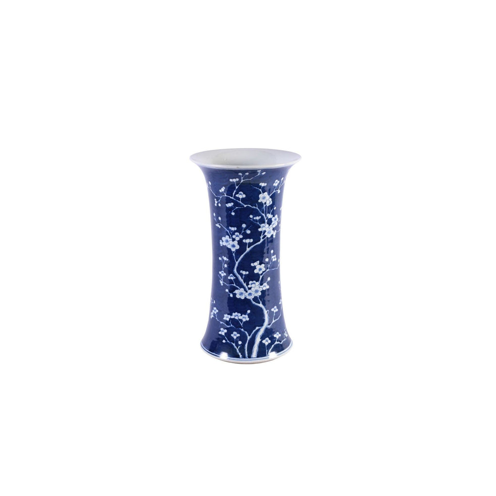 Blue and White Plum Blossom Umbrella Stand Vase