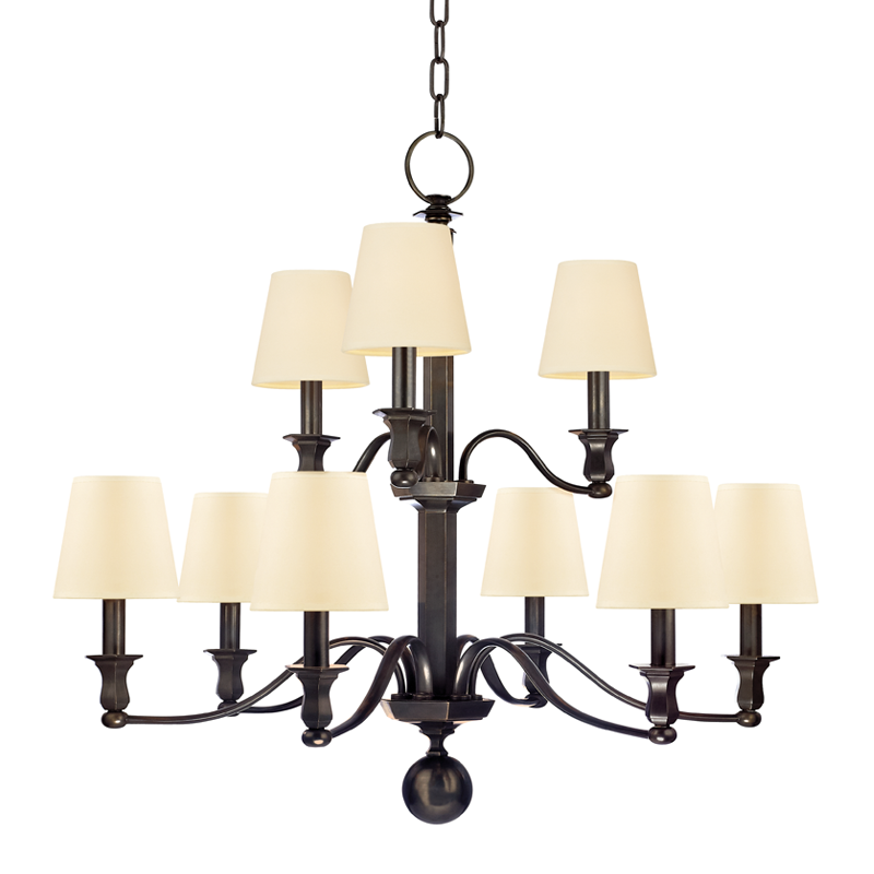 Charlotte Chandelier - Old Bronze