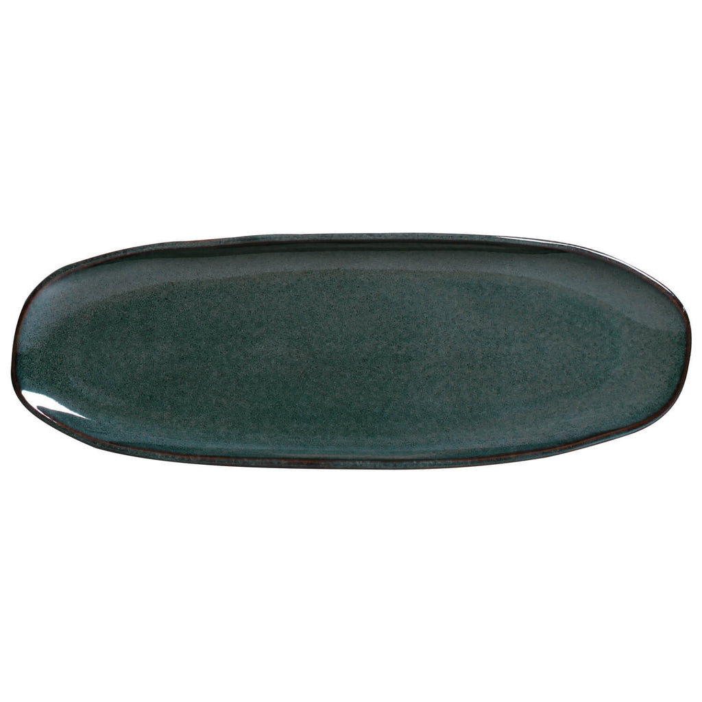 Oceano Large Shallow Oval Platters, Set of 4