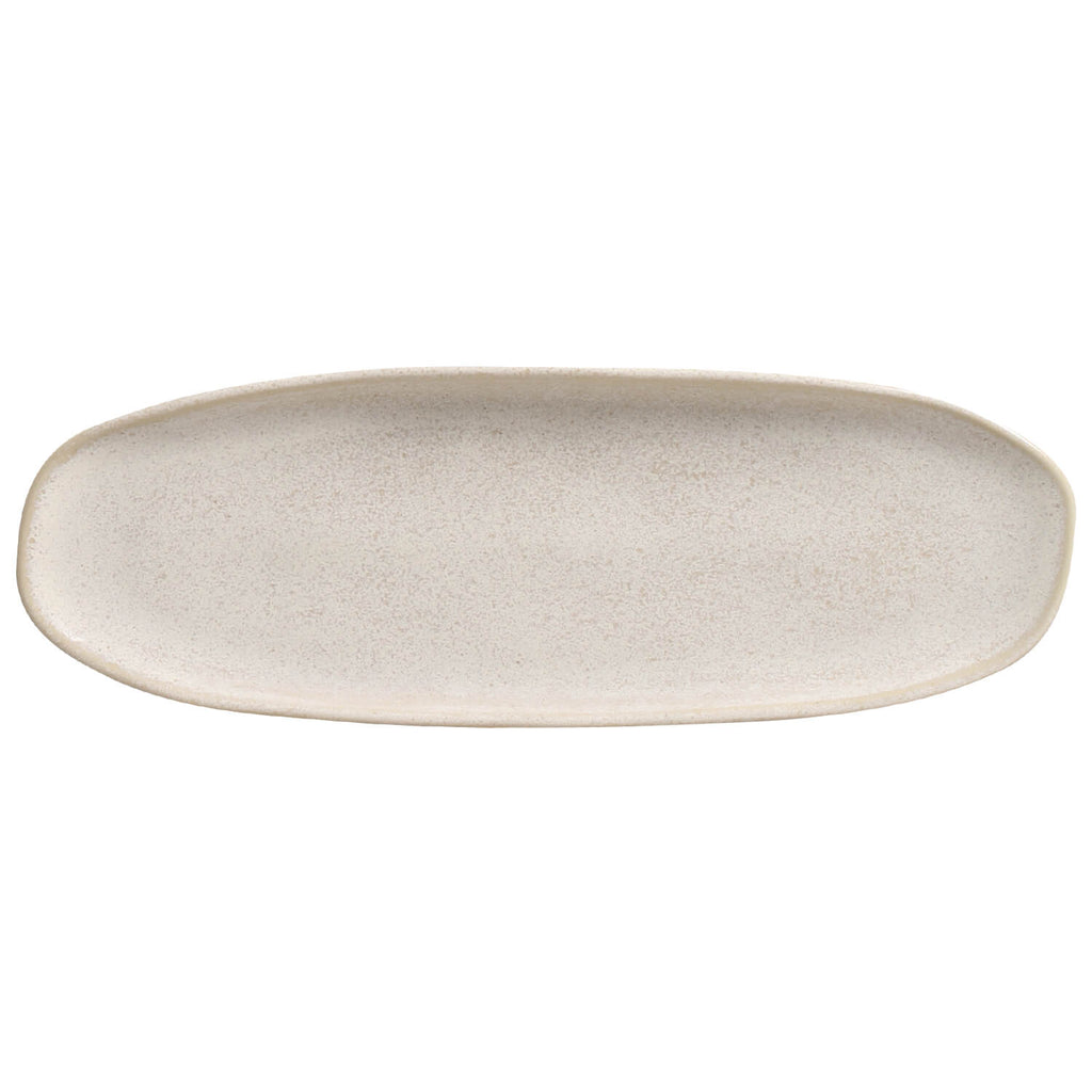 Latte Large Shallow Oval Platters, Set of 4