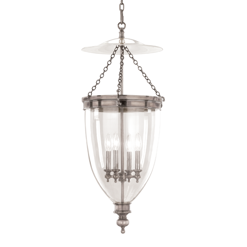 Hanover Pendant 34" - Historic Nickel