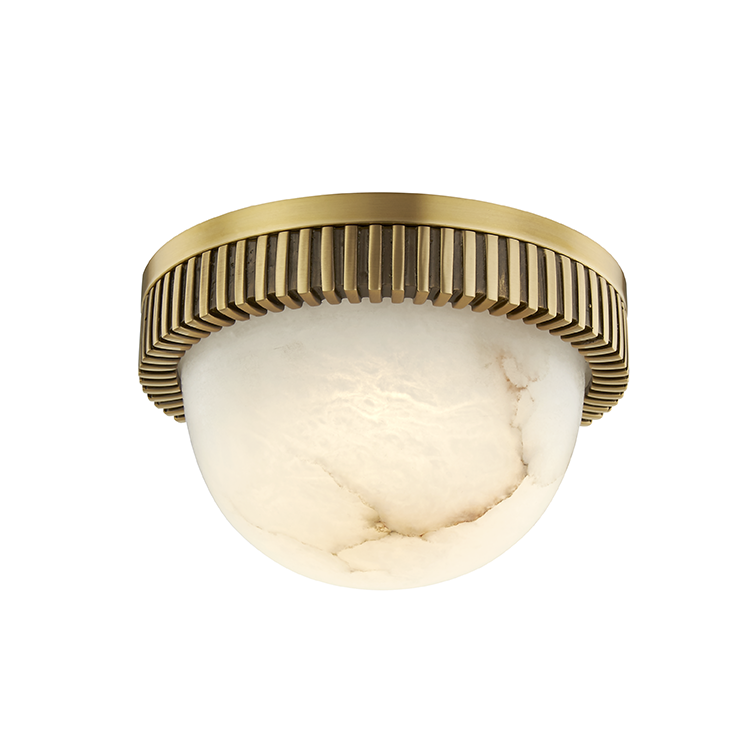 Ainsley Flush Mount - Aged Brass