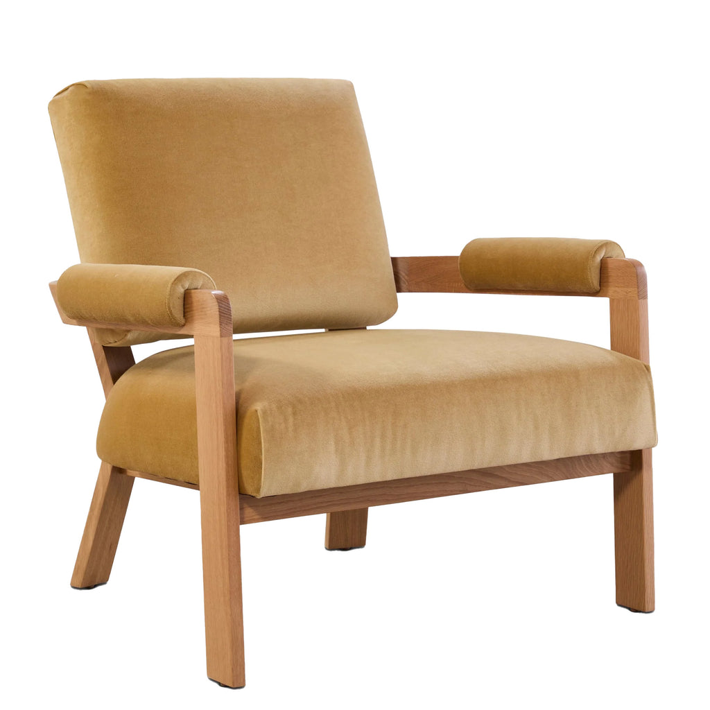 Kervella Chair, Camel, White Oak