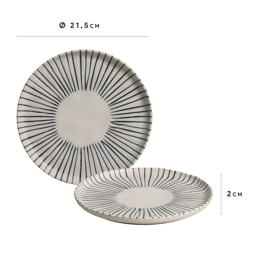 Elemento Dessert Plates, Set of 6