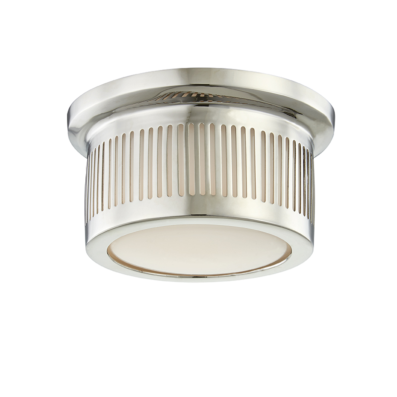 Bangor Flush Mount - Polished Nickel