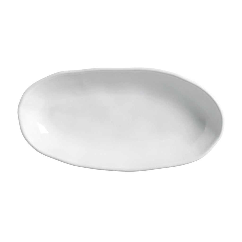 New White Large Deep Oval Platters, Set of 4