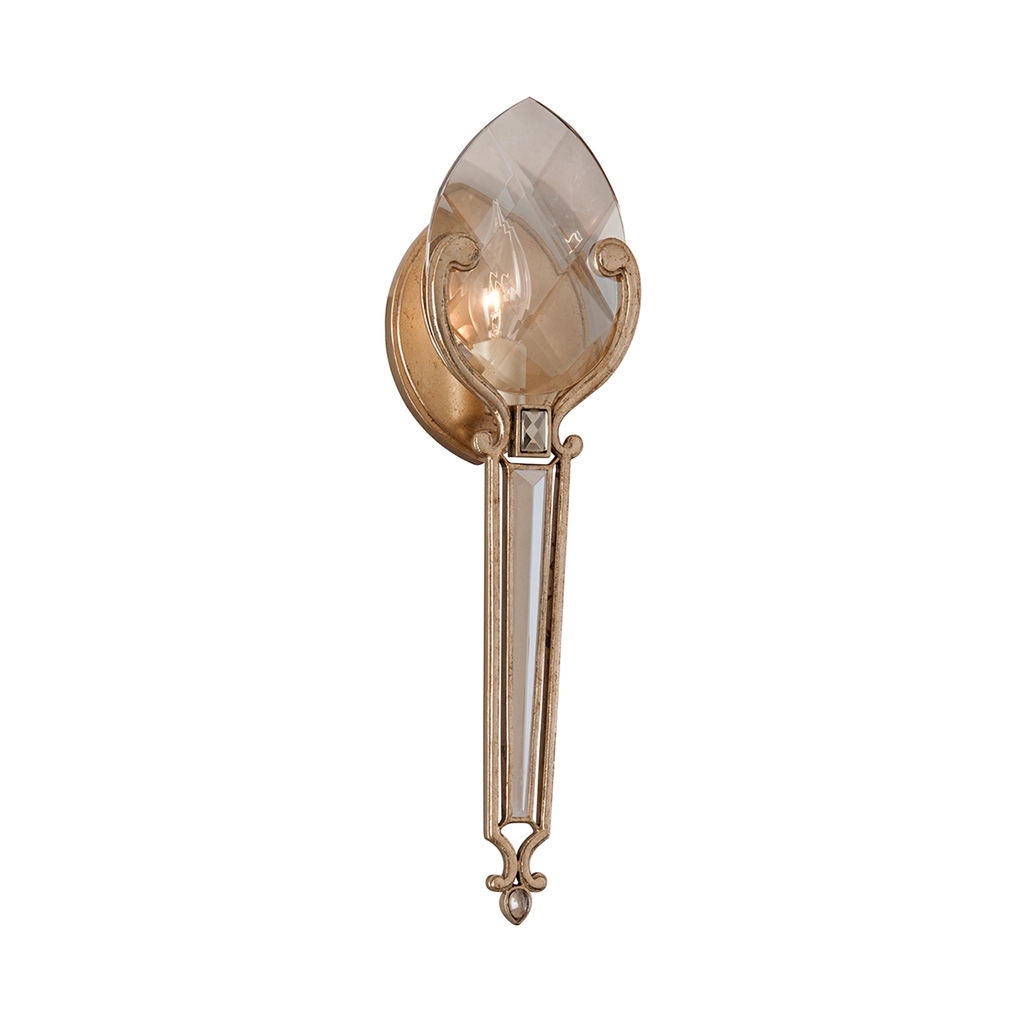 Femme Fatale Wall Sconce 17" - Topaz Leaf