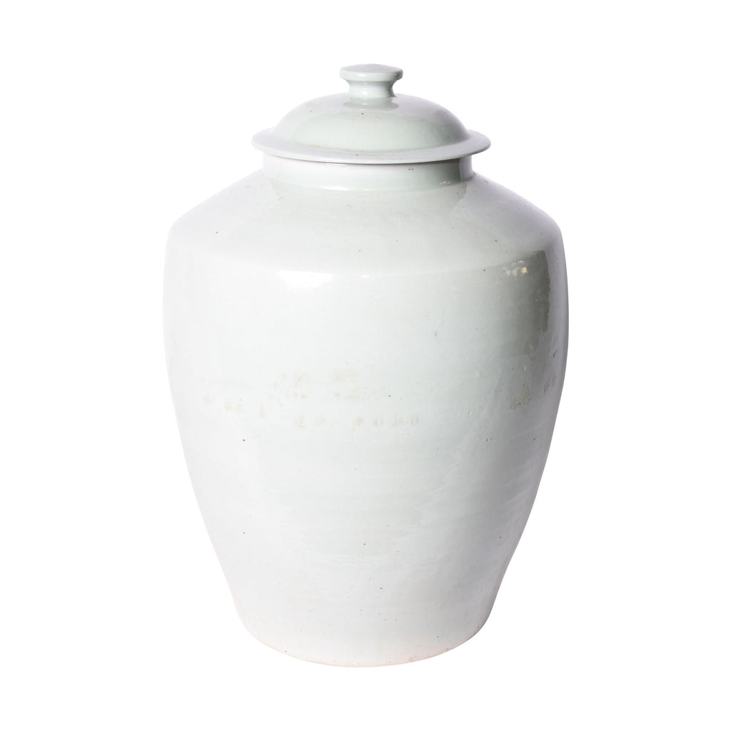 Lidded Barn Jar Mint Green