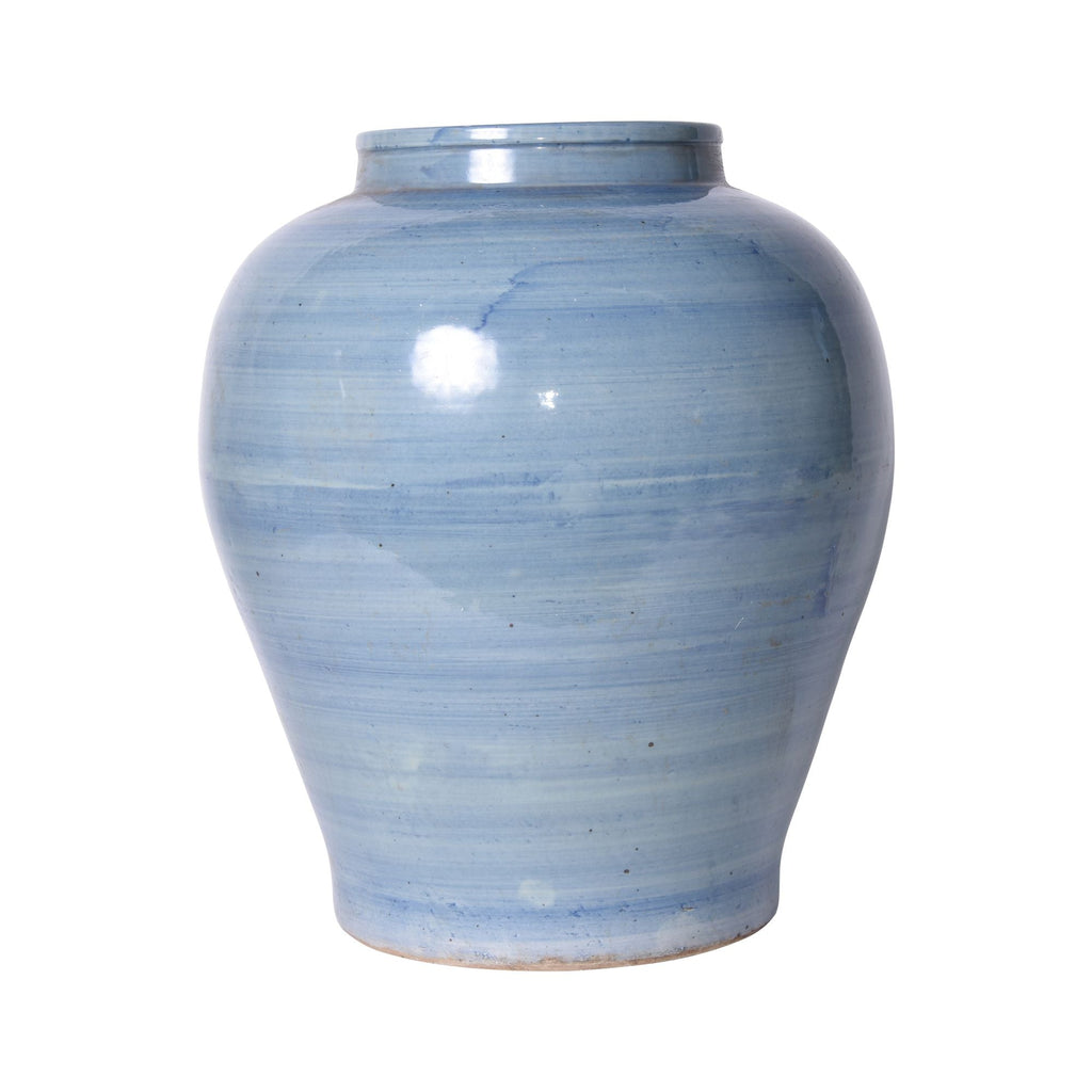 Lake Blue Open Top Jar Large