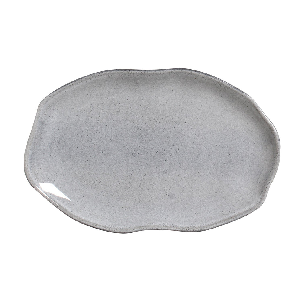 Dust Medium Shallow Oval Platters, Set of 4