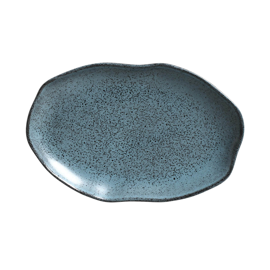 Night Sky Medium Shallow Oval Platters, Set of 4