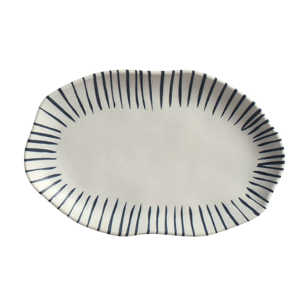 Elemento Medium Shallow Oval Platters, Set of 4