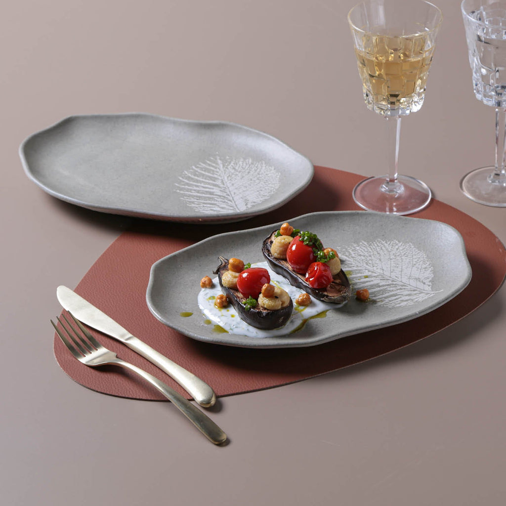 Seiva Medium Shallow Oval Platters, Set of 4