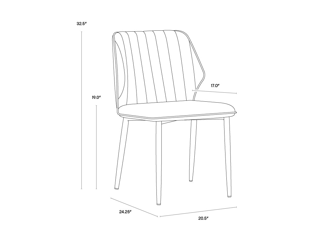 Clinton Dining Chair, Set of 2