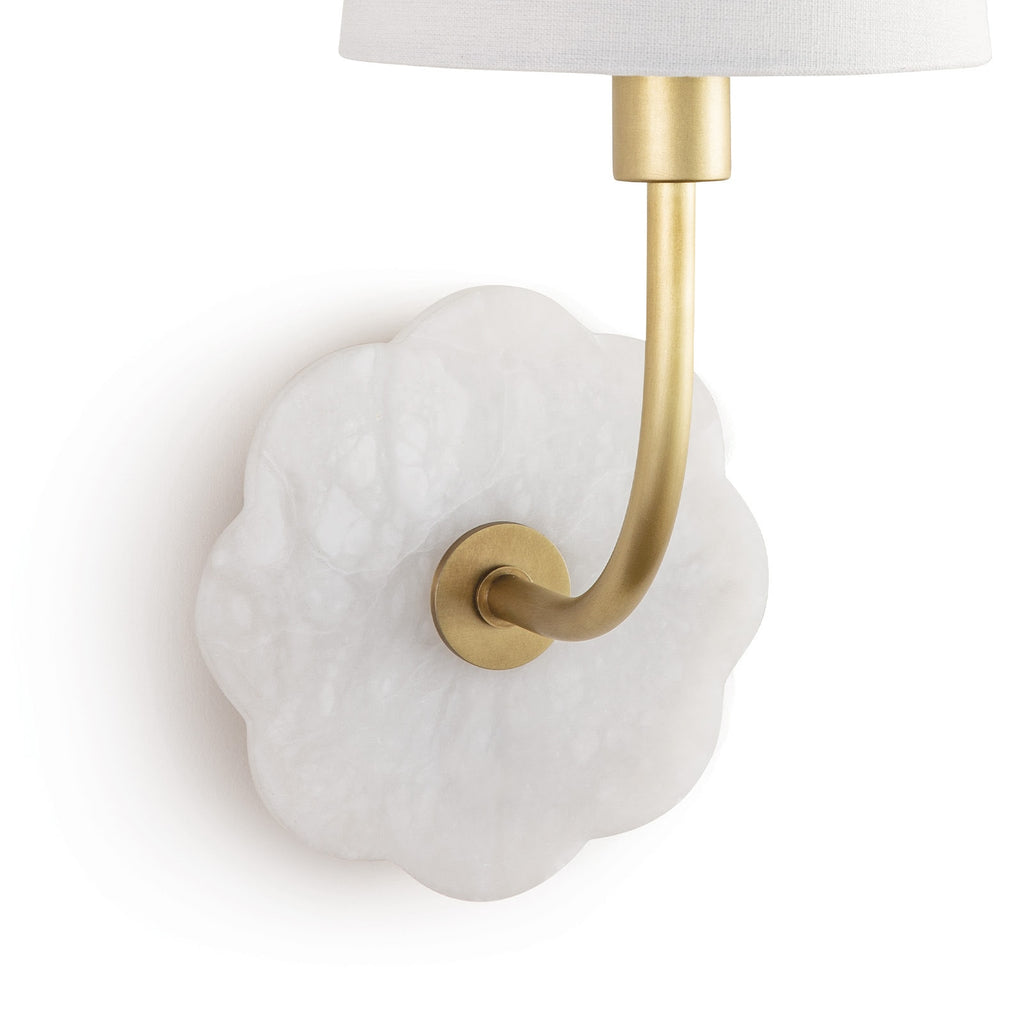 Camilla Bent Arm Sconce, Bulb(s) Included