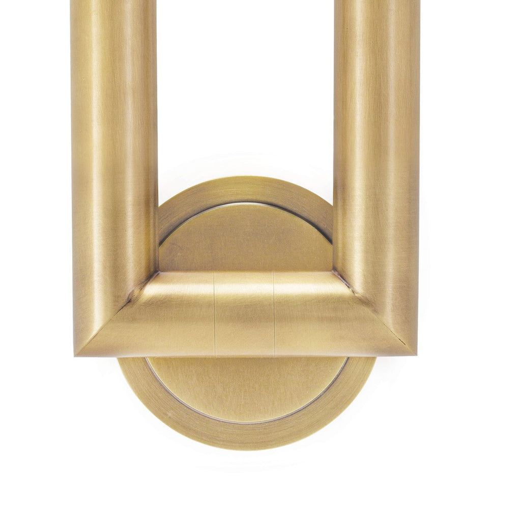 Wolfe Sconce - Natural Brass