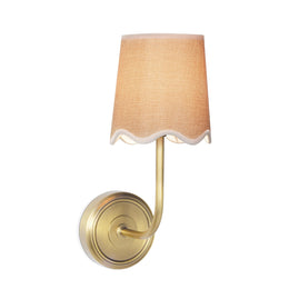 Coastal Living Ariel Sconce (Natural Brass)