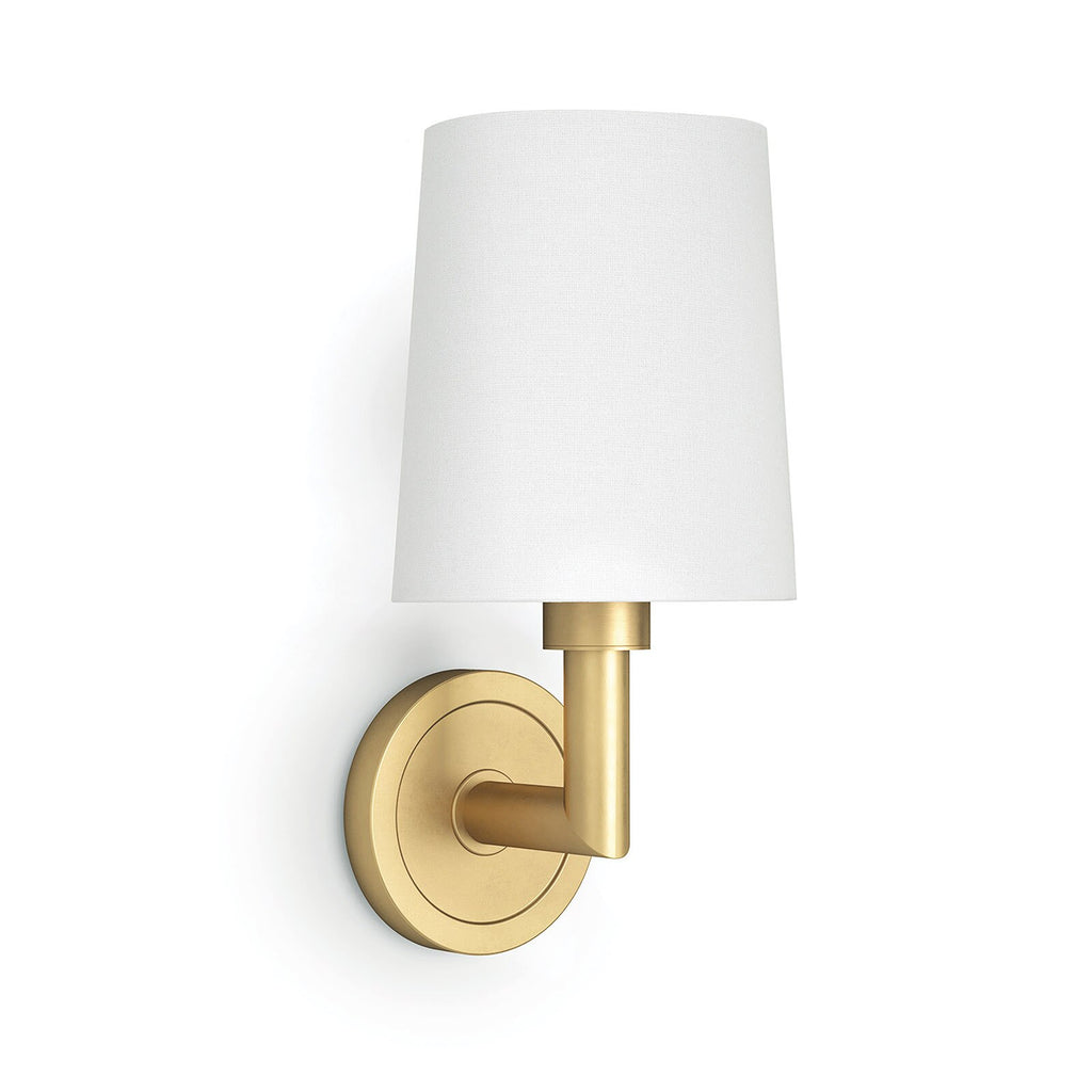 Southern Living Legend Sconce Single (Natural Brass)