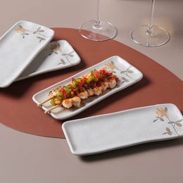 Campestre Rectangular Platters, Set of 4