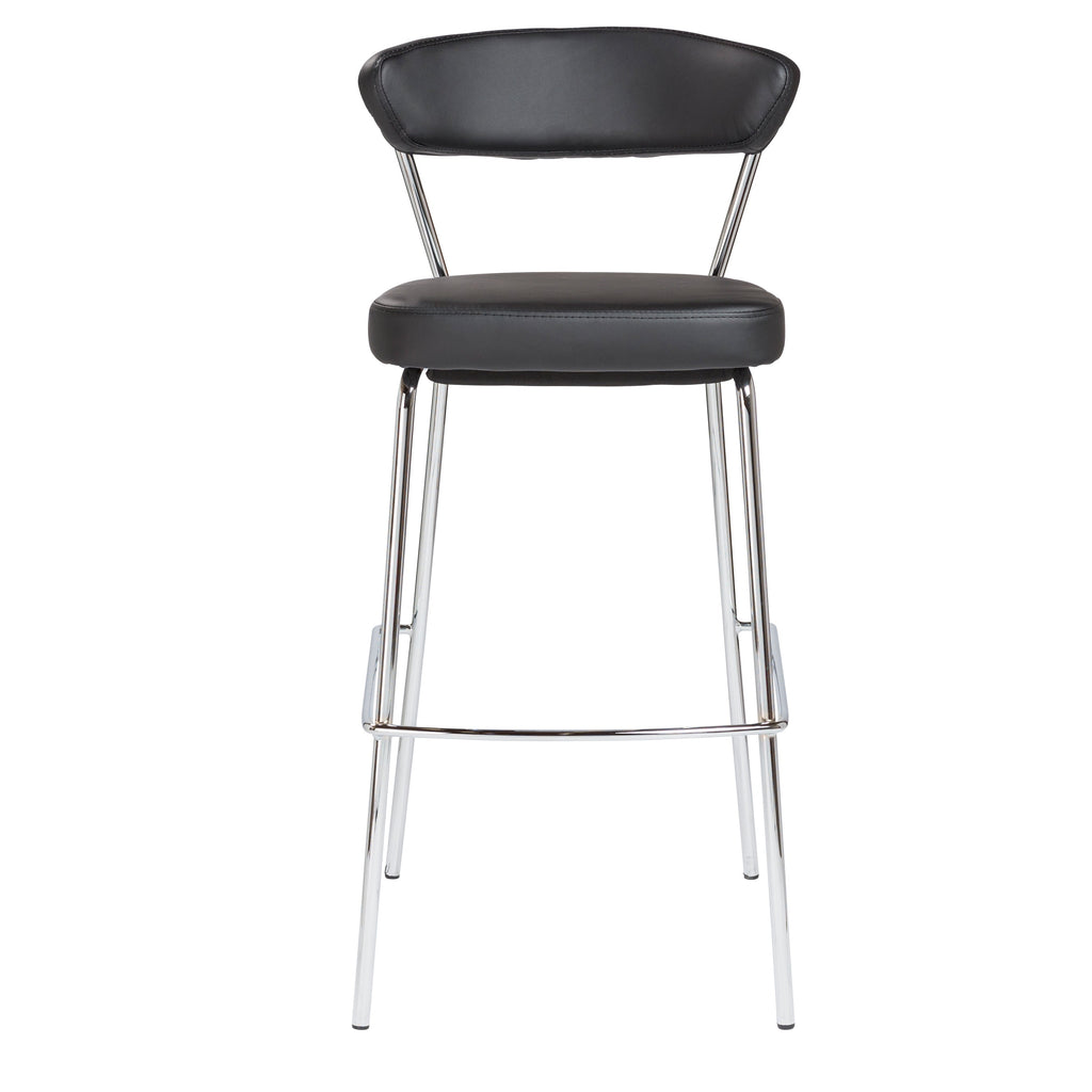 Draco-B Bar Stool - Black,Set of 2