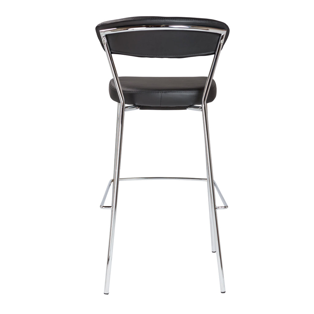 Draco-B Bar Stool - Black,Set of 2