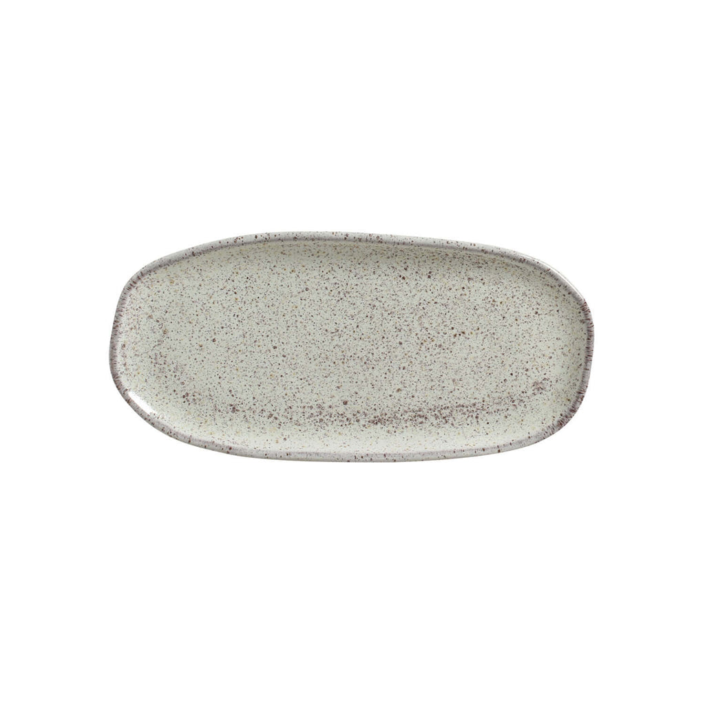 Pistache Medium Shallow Oval Platters, Set of 4 (Small Dish)