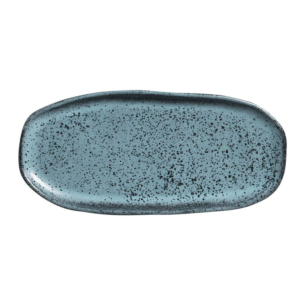 Night Sky Medium Shallow Oval Platters, Set of 4 (Small Dish)