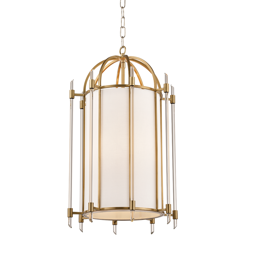 Delancey Pendant 25" - Aged Brass