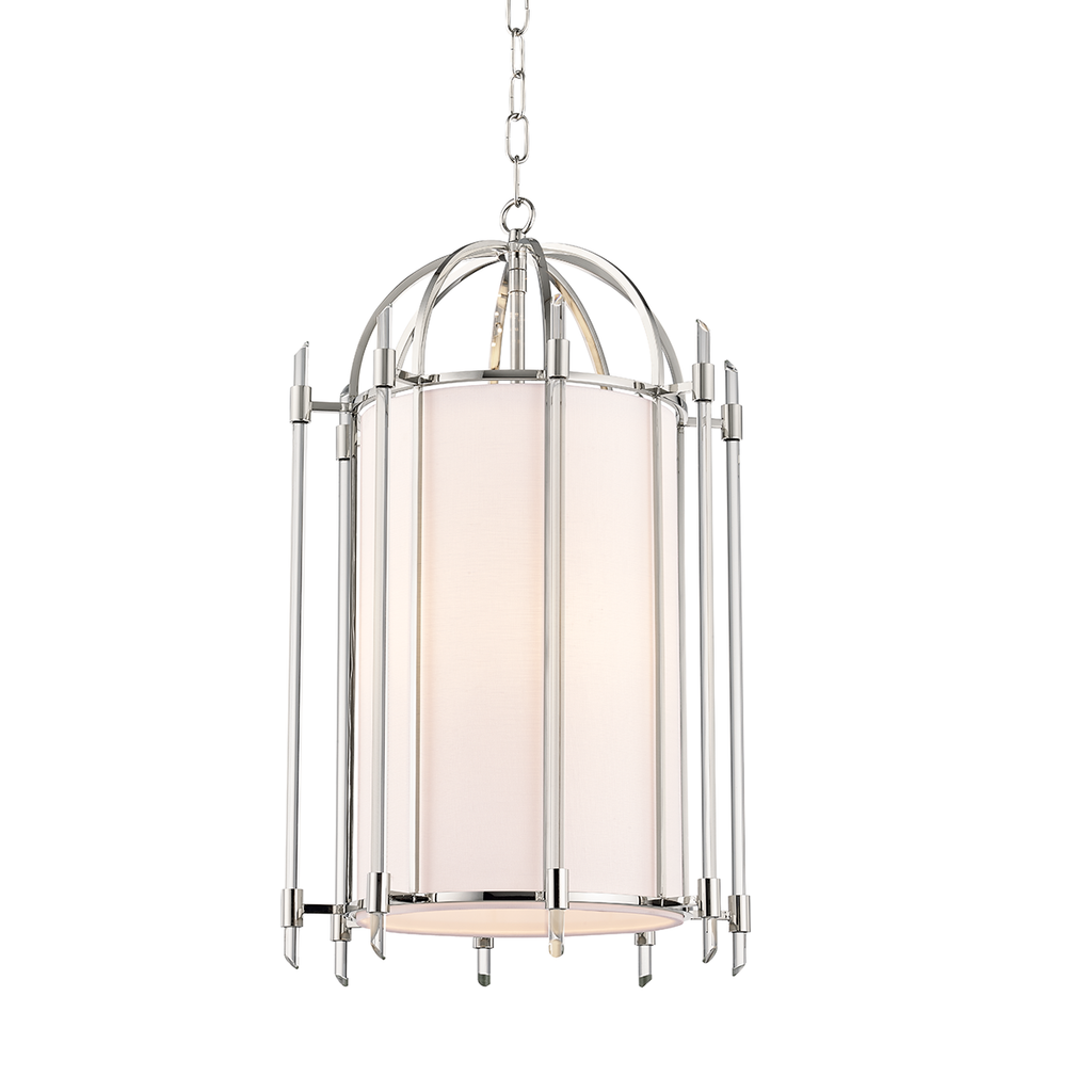 Delancey Pendant 25" - Polished Nickel