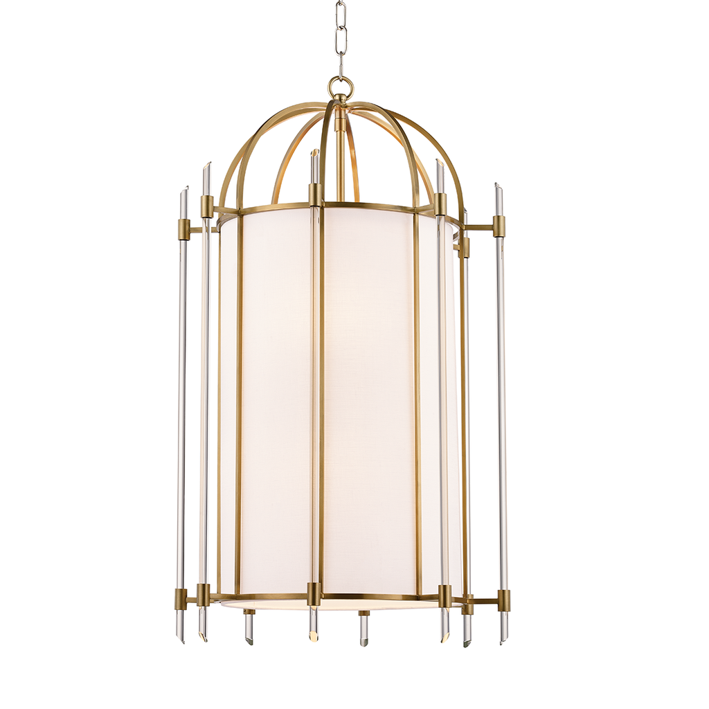 Delancey Pendant 32" - Aged Brass